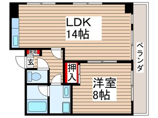 Ｍハイツの物件間取画像